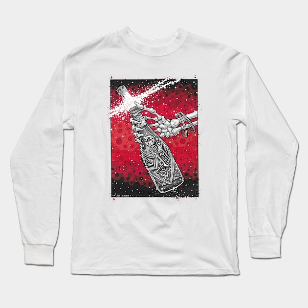 Pop the Cork Long Sleeve T-Shirt by NRdoggy